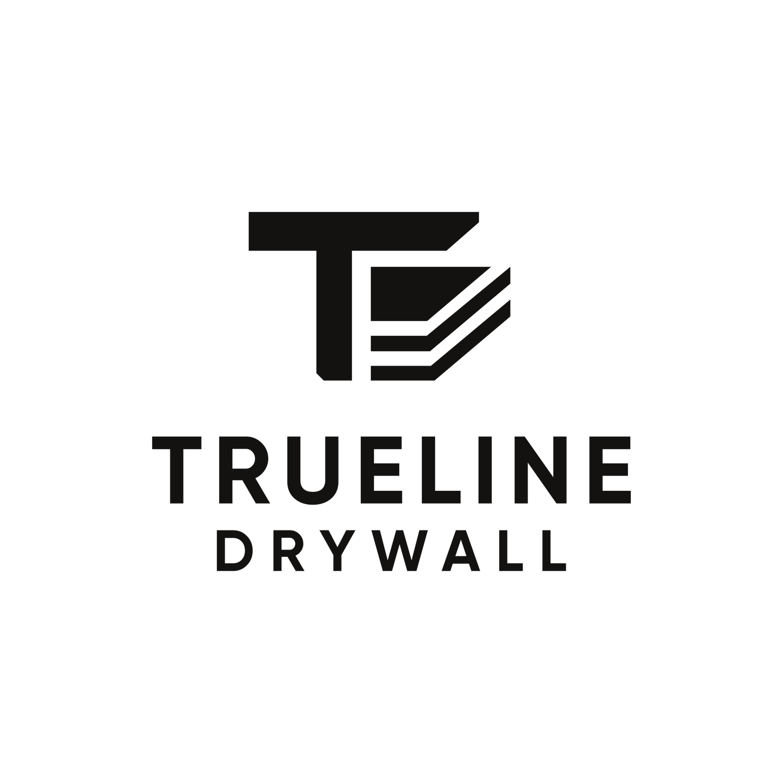 Trueline Drywall logo